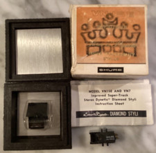 SHURE V15 TYPE II CARTRIDGE GENUINE SHURE VN15E IMPROVED STYLUS IN CASE BOX: