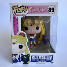 FUNKO POP Sailor Moon with Luna Vinyl Figure 89