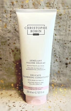 Christophe Robin~Delicate Volumising Conditioner~200ml/6.7 fl oz~Full Size~NWOB~