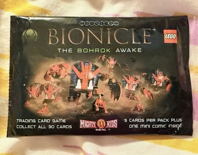 LEGO BIONICLE 2002 MCDONALD S THE BOHROK AWAKE CARD SET MIP