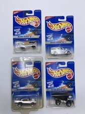 Hot Wheels Silver Series II #2 Lot of 4 - Oscar Mayer Wienermobile, Woodie - NIB
