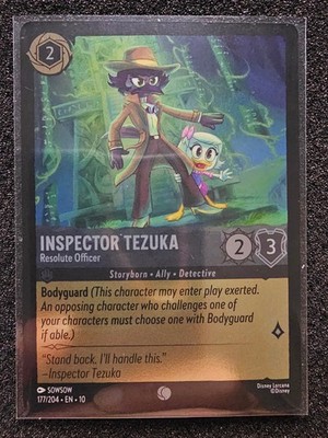 Inspector Tezuka - Resolute Officer 177/204 Whispers in the Well Cold Foil