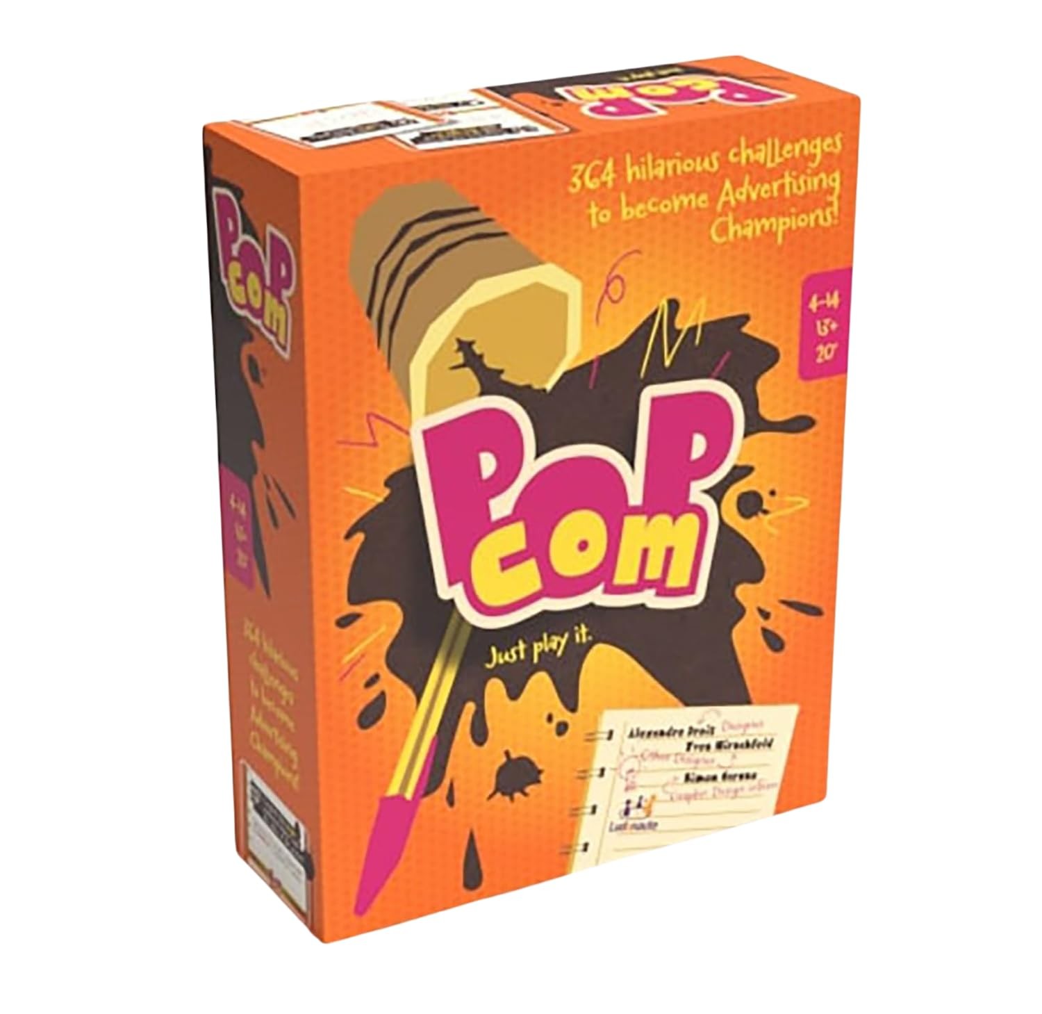 Ludonaute Pop Com - Веселая игра для вечеринок 364 задания которые станут рекламой 3890₽