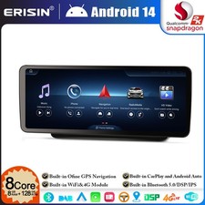 12,3" 128GO Android 14 Autoradio GPS CarPlay Mercedes E-Classe W207 C207 NTG 4.5