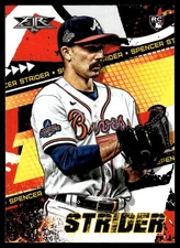 2022 Topps Fire #32 Spencer Strider RC