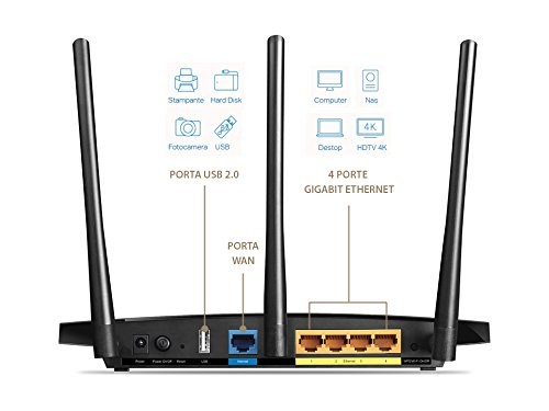 TP-Link Archer C1200 WLAN-Router Gigabit Ethernet Dual-Band - Photo 3/3