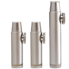 Kitchen Spice Racks Spice Dispenser Polished Aluminum 3 pieces