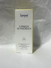 SuperGoop Unseen Sunscreen SPF 50 - 0.68oz Exp 12/2026