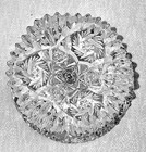 Antique Imperial Glass Footed Compote Sawtooth Edges Candy Dish 6" Marked NUCUT — photo 10