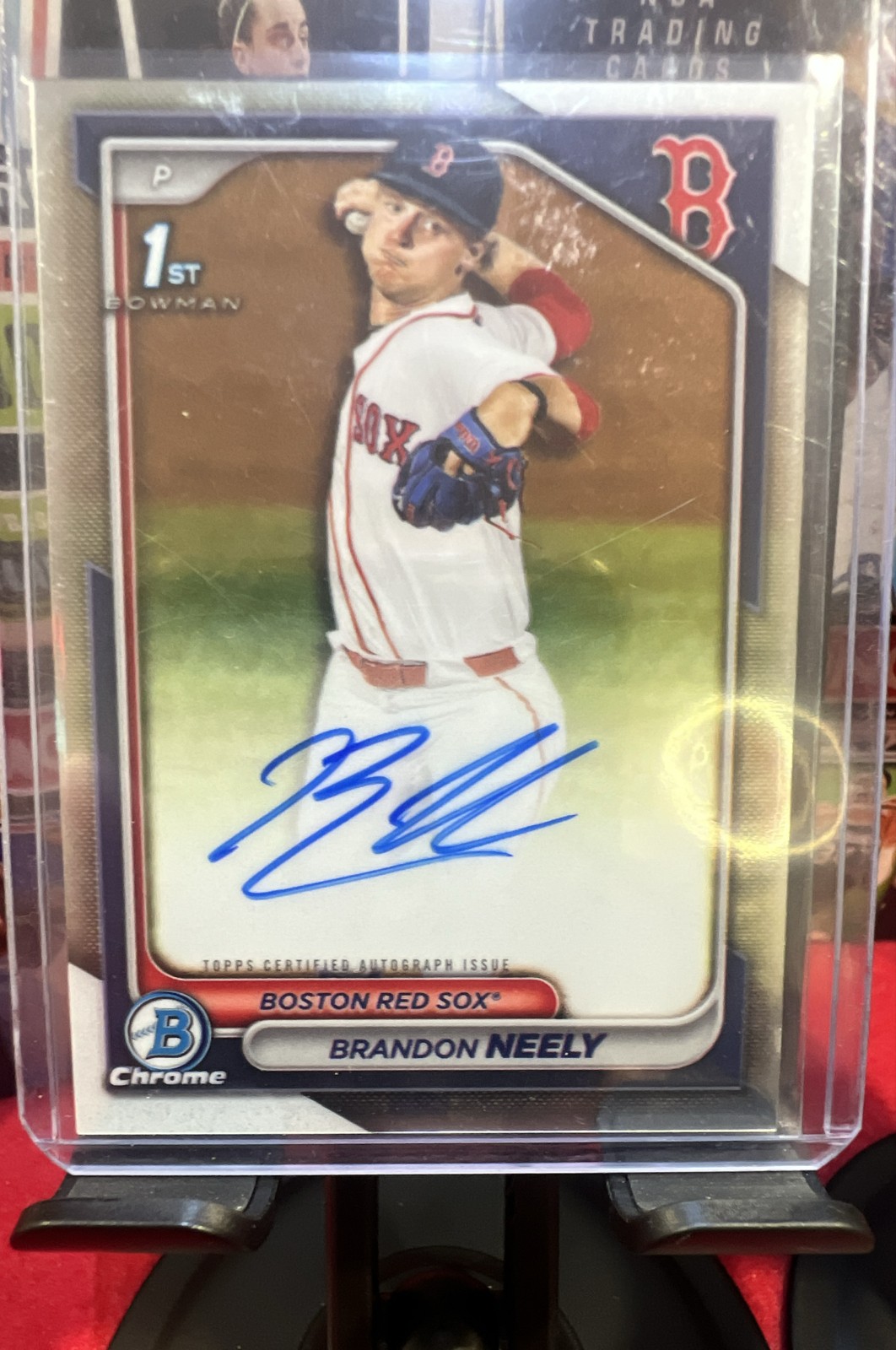 2024 Bowman Draft - Chrome Prospect Autographs Brandon Neely #CPA-BN (AU, RC)