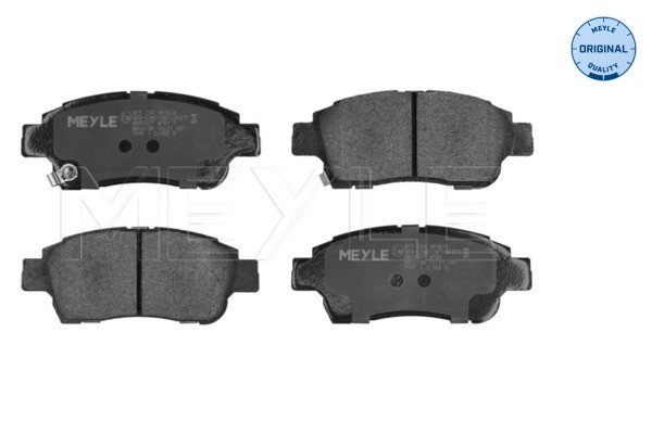 025 233 4816/W Meyle brake pad set, disc brake for Toyota