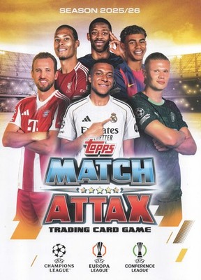 TOPPS Match Attax Champions League 2025/2026 LE1-28/HOF 1-7/IN 1-10/PL 1-9 etc.