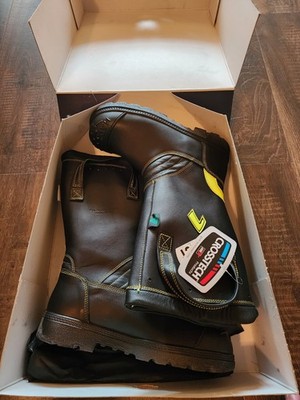 Haix Fire Hunter Xtreme Men's 10M Structural Firefighter Boots* New In Box*