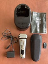 Braun S9 Series 9 Wet Dry Shaver Type 5793 W/ Cleaning Station, Case, Charger