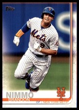 Brandon Nimmo 2019 Topps #172 New York Mets MLB READ FREE SHIPPING AutographDen