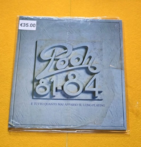 Pooh - 81-84 - LP doppio - NM/ NM prezzo ebay