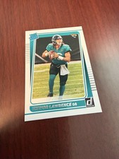 2021 Donruss Rated Rookie #251 Trevor Lawrence Rookie Card. rookie card picture