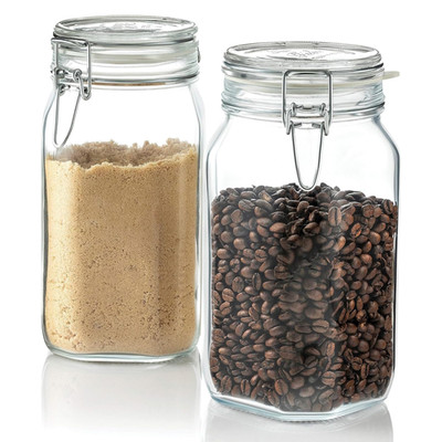 Bormioli Rocco Fido Jar, 50.75 oz - Set of 2