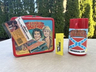 Vintage 1980 Dukes Of Hazzard Aladdin Lunchbox UNUSED & TAGS NO RESERVE