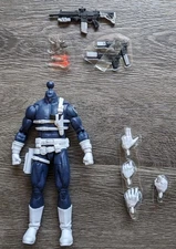 Marvel Legends NICK FURY JR BODY + GUNS Custom Fodder  (Shield 3 Pack Figure)