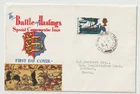 14/10/1966 UK GB FDC - Battle of Hastings - 6d - Hemel Hempstead CDS Postmark