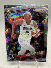 2025 Panini Prizm WNBA #16 Allisha Gray Cracked Ice Atlanta Dream