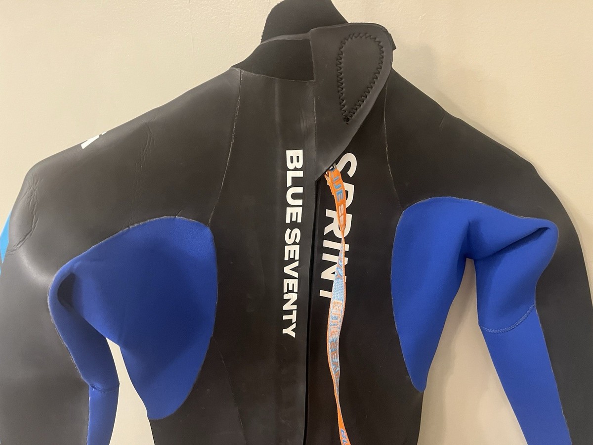 BlueSeventy Sprint women's Wetsuit Black Blue Triathlon Swimming