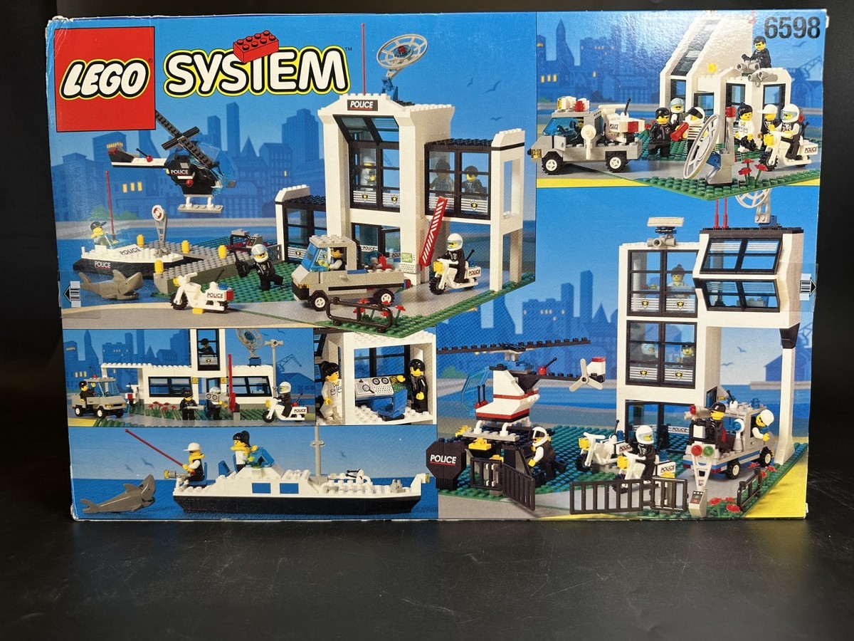 Naked City ボックスセット LEGO 6598 Classic Town Police Metro PD Station NEW Set in Sealed