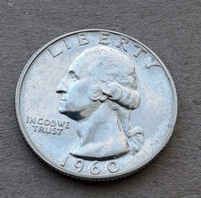 1960 Proof Washington Quarter - 90% Silver U.S. Coin