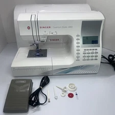 Singer Quantum Stylist 9960 Sewing Machine - Powers On, See Notes
