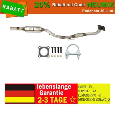 Katalysator SCHALTGETRIEBE Benzin Passend für Seat Ibiza III 6L1 1.4 16V