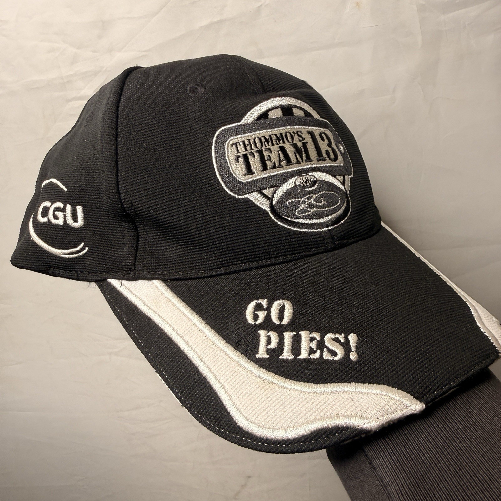 Collingwood Magpies Daisy Thomas Team 13 Logo 2012 Member Cap Adult Adjustable image 4