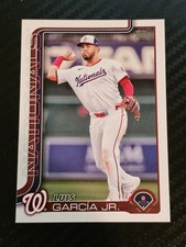 2025 Topps Series 1 - #9 Luis Garcia Jr Washington Nationals 
