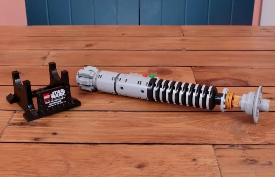 LEGO MOC Sable de Luz Luke Sky Walker Star Wars S Bloques 147 Piezas NUEVO Réplica D Foto 2 de 4