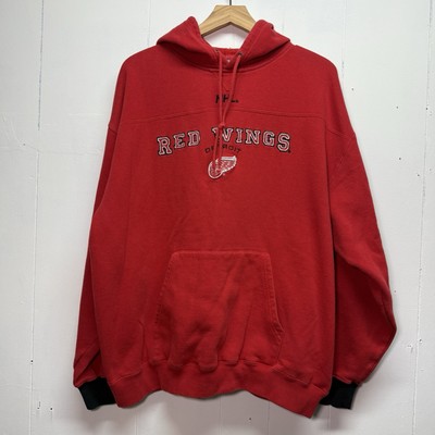 Vintage NHL Detroit Red Wings Lee Sport Hockey Hoodie XL