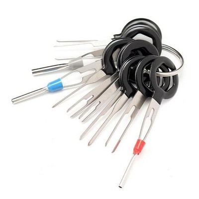 Set 30 Pezzi Estrattori Per Terminali Auto - Kit Rimozione Connettori Elettrici In Acciaio E Plastica, Con Custodia, Per Cablaggi E Riparazioni - 5