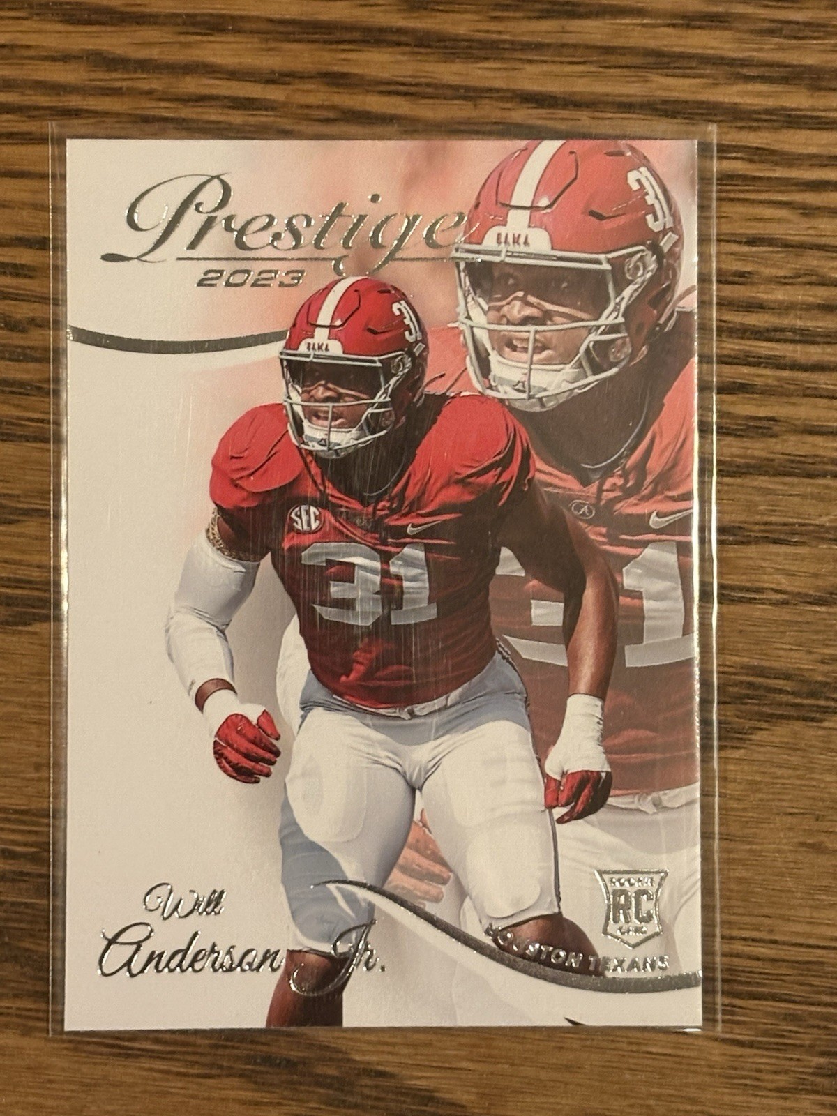 2023 Panini Prestige Will Anderson Jr. Rookie card #387  Houston Texans