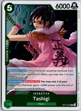 Tashigi OP14-029 The Azure Sea's Seven Rare One Piece Near Mint