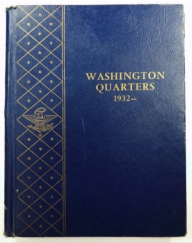 MIXED DATE WASHINGTON QUARTER BOOK! MANY GEM BU++! 67 TOTAL COINS! NR #P1811