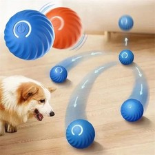 Smart Dog Toy Ball USB Electronic Interactive Pet Toy Automatic Moving Bouncing