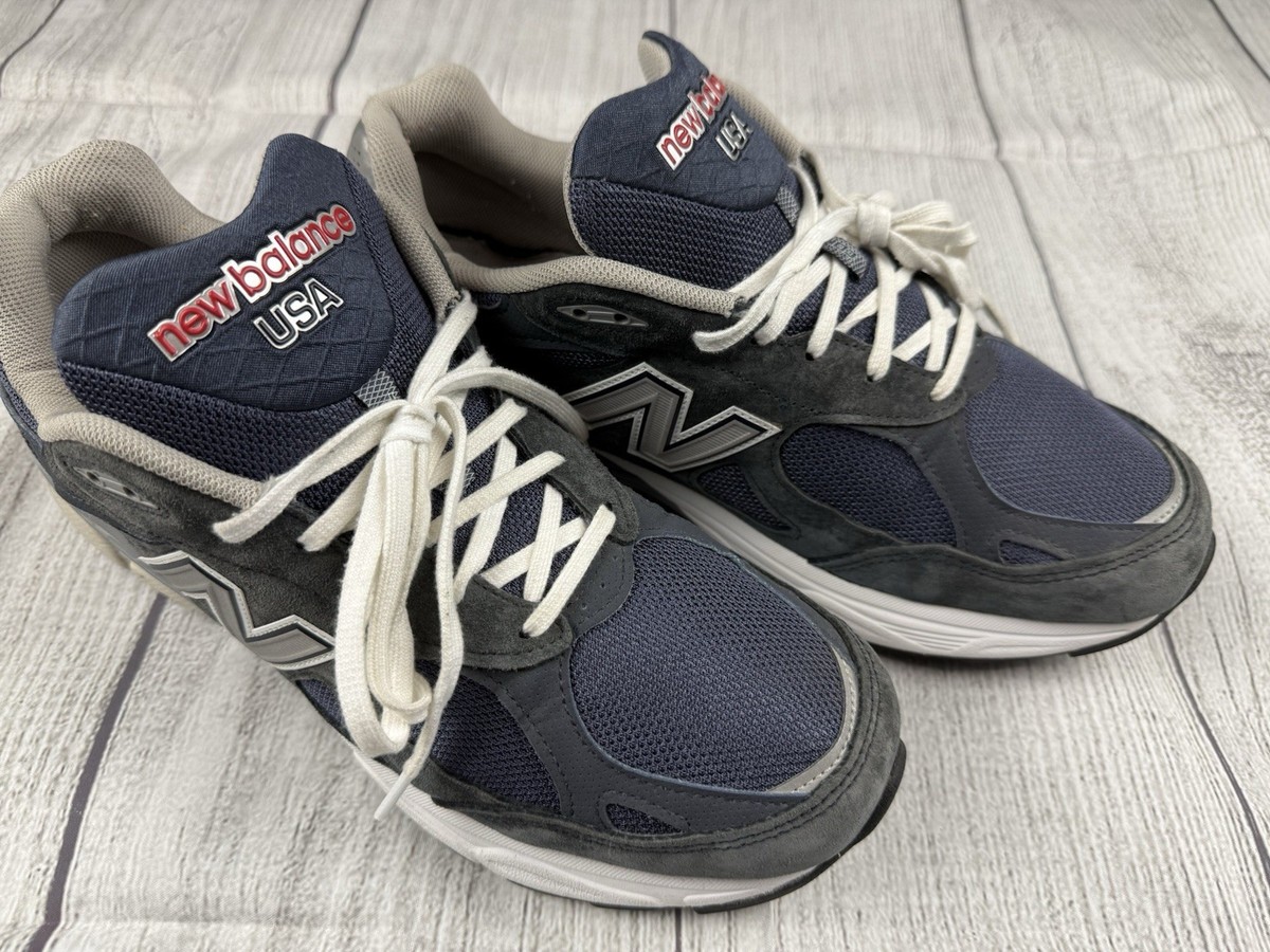 VGC! New Balance 990 V3 Made in USA Sneakers M990NB3 Navy Sz 11