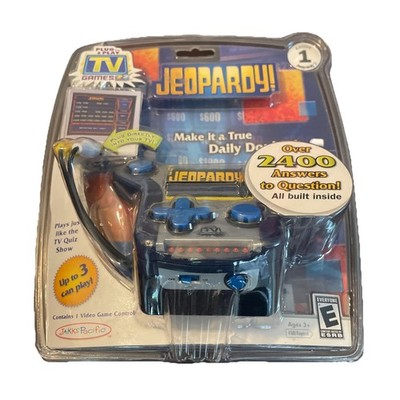 New Sealed Jeopardy Plug and Play Electronic TV Game Rated E Quiz Game Video 1