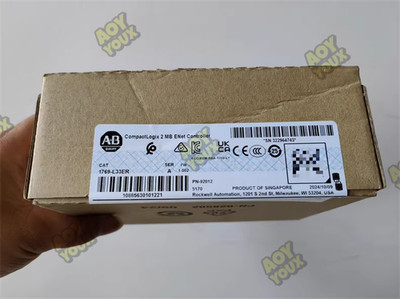 New Sealed 1769-L33ER /A Compactlogix 5370 2MB ENet Controller Module Processors