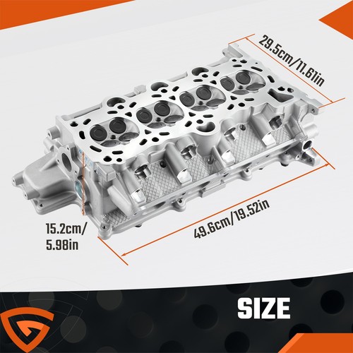 Cylinder Head Assembly for Hyundai Accent Veloster Kia Rio Soul 1.6L New - Picture 3 of 15