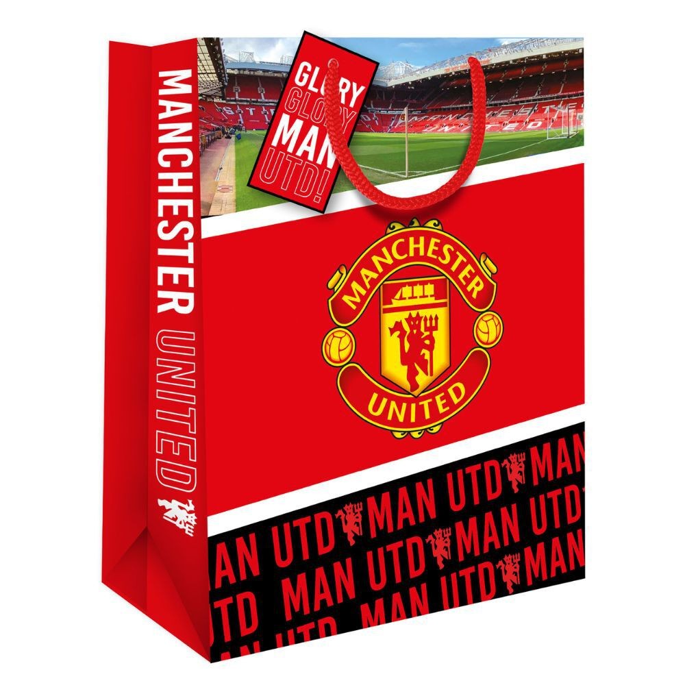 Manchester United FC Gift Bag, Cards, Giftwrap & Giftbags, Sports, Gift - Image 2