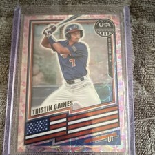 Panini Stars & Stripes Tristin Gaines #194 Serial Numbered USA Baseball 15U