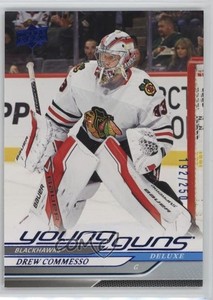 2024-25 Upper Deck Series 2 Young Guns Deluxe /250 Drew Commesso #488 Rookie RC