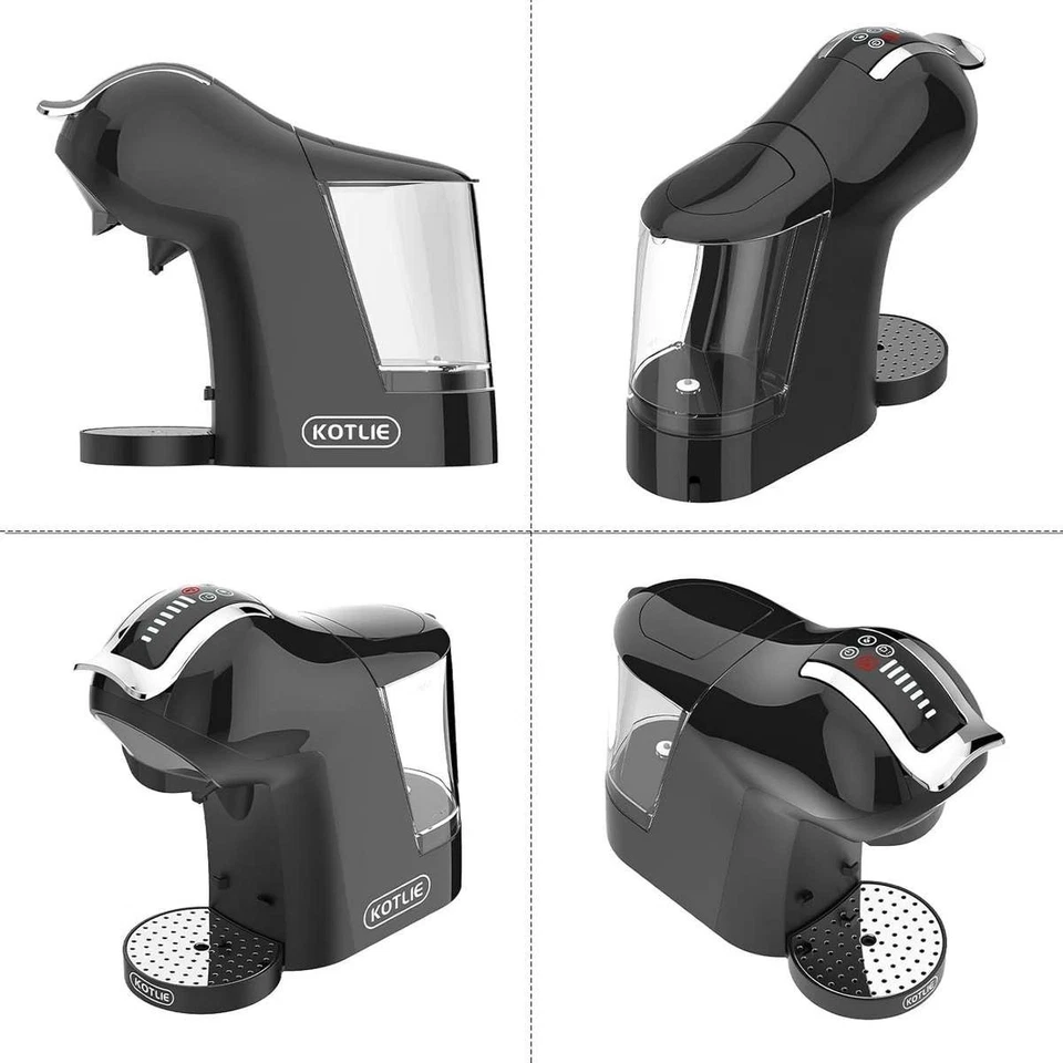 5in1 Kapselmaschine Padmaschine Kaffeemaschine Pulverkaffee Warm/Kalt 5 Adapter - Bild 3 von 4