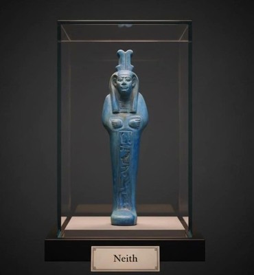 Egyptian Artifact Figurine Rare Statue of Goddess Neith Authentic BC