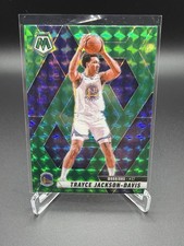2024-25 Panini Mosaic Trayce Jackson-Davis Green Prizm Warriors